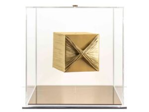 Caixa Acrílica Cubo (cobre)